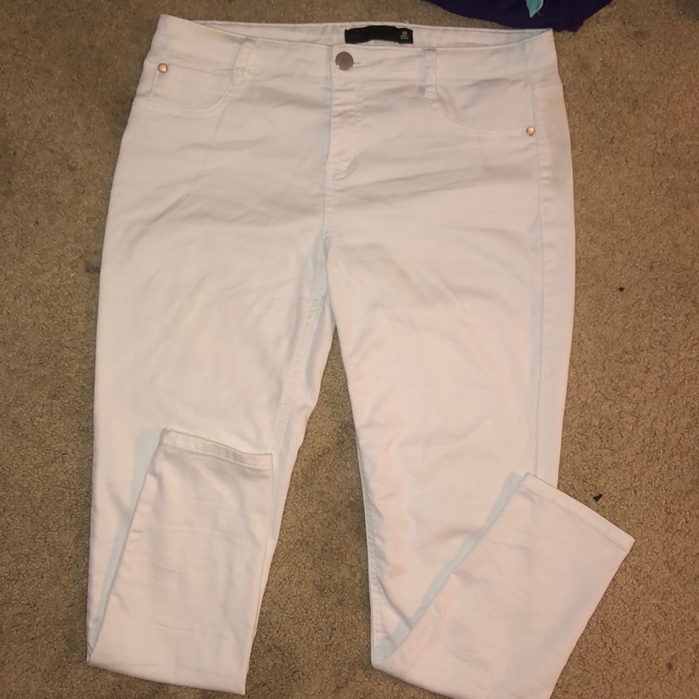 Pure White Jeans
